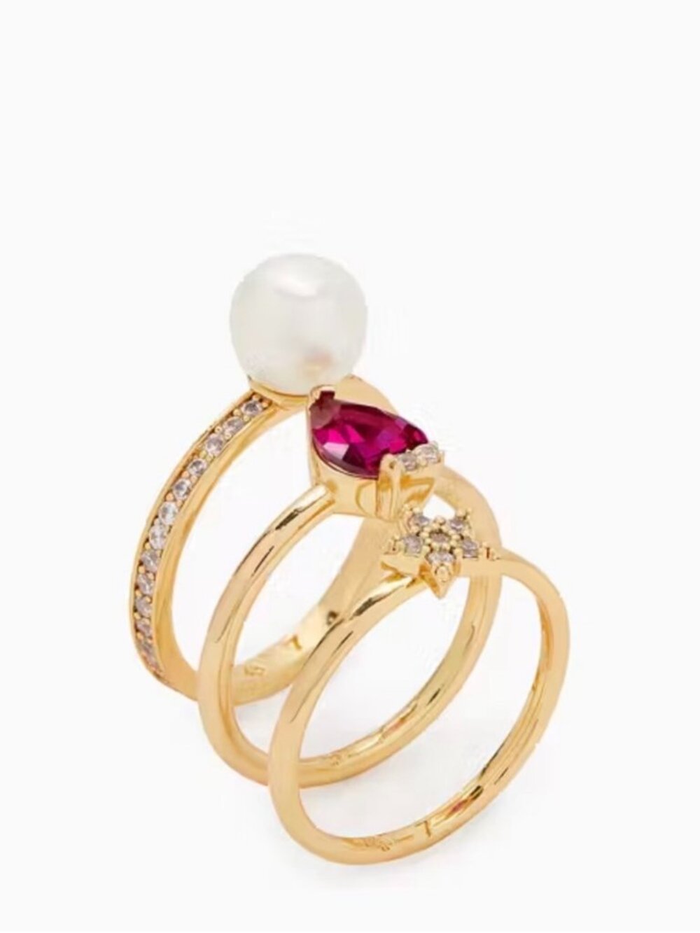 Light Up The Room Stackable Ring Set - Picture 3 of 5